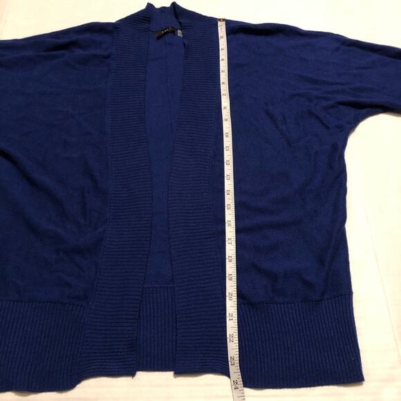 Dex Dolman Blue Open Cardigan Sweater Women's S Small - Picture 6 of 10